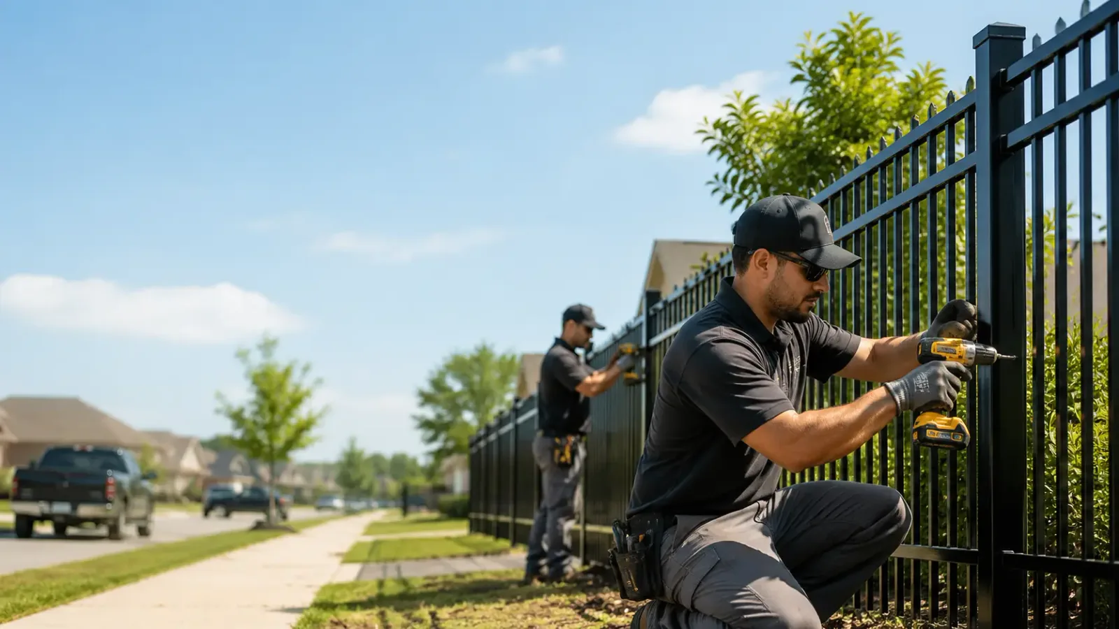 Metal Fence Installation in West Brookfield, MA